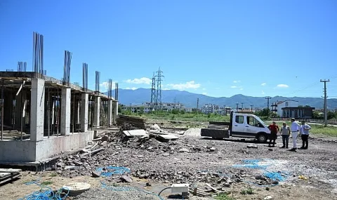 Kartepe'de Yeni Polis Merkezi Amirliği İnşaatı Hızla Yükseliyor