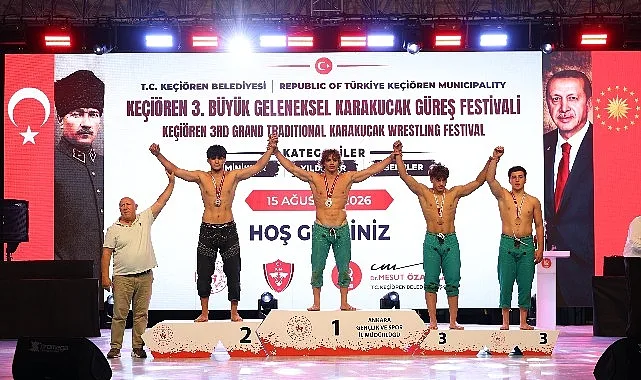 Keçiören'de Geleneksel Karakucak Güreş Festivali Büyük Coşkuyla Tamamlandı