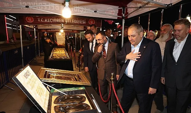 Keçiören'de Mevlid Kandili Coşkusu Kalaba Kent Meydanı'nı Doldurdu