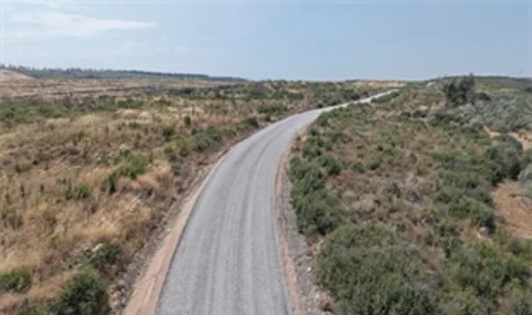 Kınık'ta Beş Mahalleyi Bağlayan 12,5 Kilometrelik Yol Ağı Modernize Edildi
