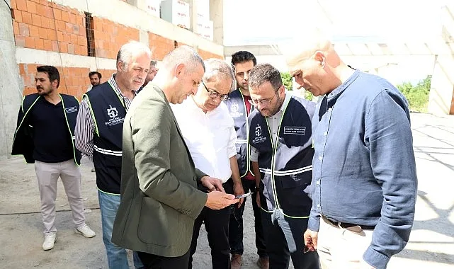Kocaeli Büyükşehir Genel Sekreteri Dr. Baraçlı, Gölcük Yatırımlarını İnceledi