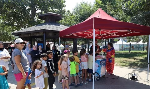 Kocaeli Cebeci Sahili Çocuk Etkinlikleriyle Neşeye Boğuldu
