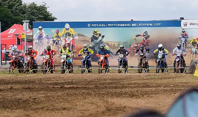 Kocaeli'de 2026 Süper Enduro Şampiyonası İkinci Ayak Kupaları Sahiplerini Buldu
