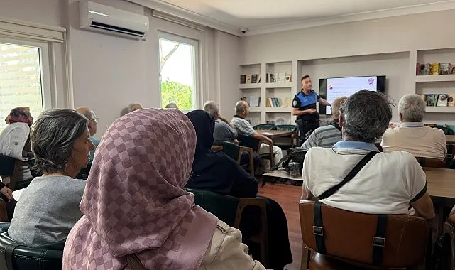 Kocaeli'de Saygınlar Kulübü Üyelerine Dijital ve Genel Güvenlik Eğitimi