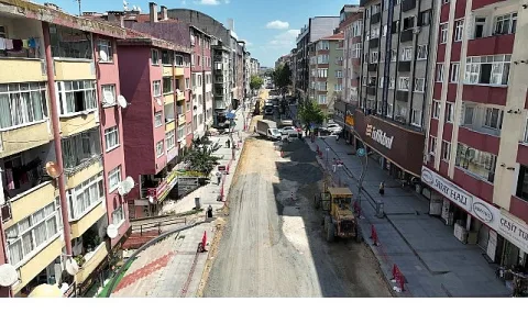 Kocaeli Gebze'de 25 Milyon TL'lik Cadde Yenileme Projesi Hız Kazanıyor