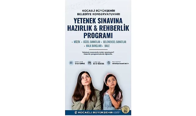 Kocaeli Konservatuvarı Yetenek Sınavları İçin Hazırlık Programı Başlatıyor