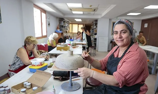 Konak Güzelyalı'da Sanatın Kapıları 7'den 77'ye Açık