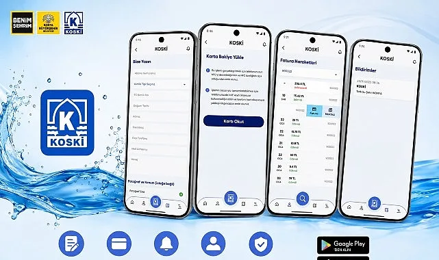 KOSKİ Mobil Uygulaması 2020'den Beri 217 Bini Aşkın Kez İndirildi