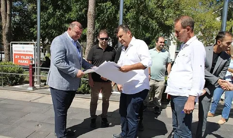 Menderes Belediye Başkanı Çiçek, Sahada Vatandaşlarla Buluştu