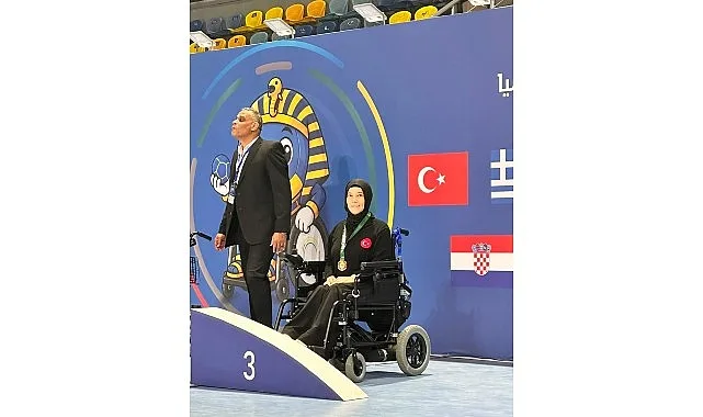 Milli Boccia Sporcusu Fatma Gürbüzer, Kahire'den Bronz Madalyayla Döndü