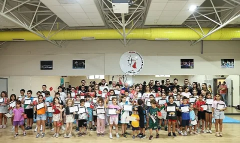 Nilüfer'de Tam Gün Spor Okulları 3. Dönemini Başarıyla Tamamladı