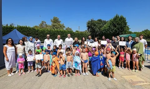 Osmangazi Belediyesi Yüzme Kursları Sertifika Töreniyle Son Buldu