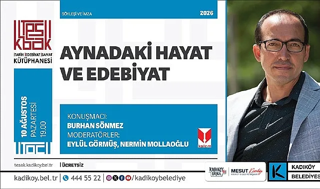 PEN Başkanı Burhan Sönmez, TESAK'ta Okurlarıyla Buluşuyor