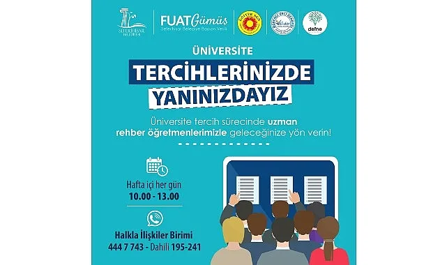Seferihisar Belediyesi'nden Üniversite Adaylarına Ücretsiz Tercih Desteği