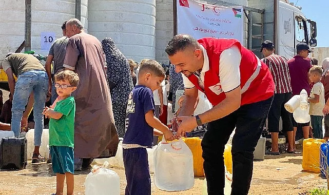 Türk Kızılay Gazze'de Artan Salgınlara Karşı Desteklerini Hızlandırdı