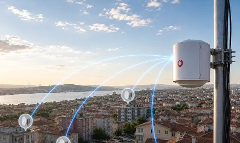 Vodafone'dan İstanbul'da Şebeke Verimliliğini Artıran Yeni Anten Teknolojisi