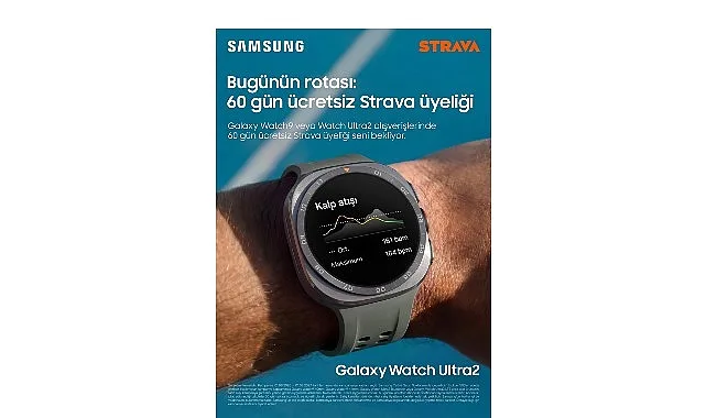 Yeni Galaxy Watch Kullanıcılarına Özel 60 Günlük Strava Premium Fırsatı