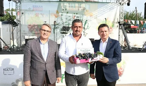 12. Osmangazi Karabalçık Üzüm Festivali Üreticiye Destek Vurgusu Yaptı