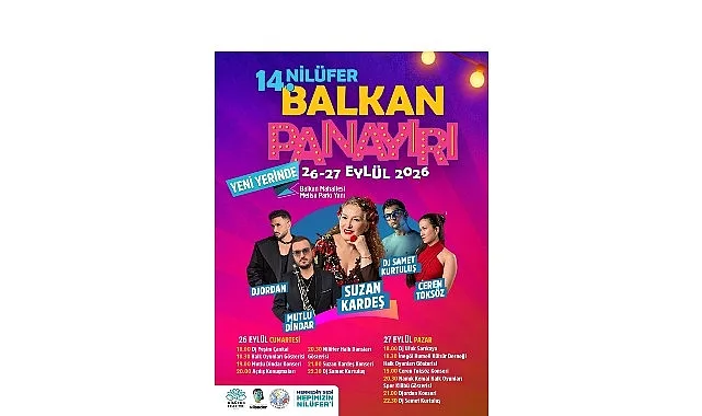 14. Nilüfer Balkan Panayırı Yeni Adresinde Kapılarını Açıyor