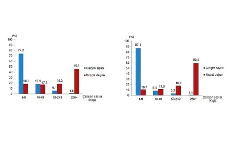 2025 Dış Ticaretinde Büyük Ölçekli Girişimler Lider Konumda