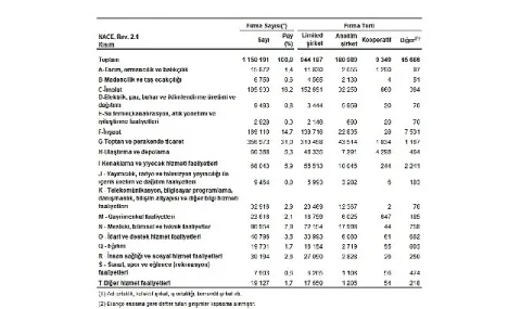2025 Sektör Bilançoları: Ticaret ve İmalat Sektörleri Zirvede