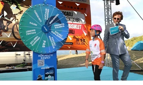 6. Kocaeli Bisiklet Festivali Kandıra'da Coşkuyla Başladı