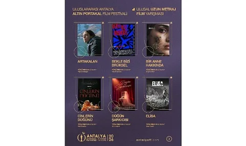 63. Altın Portakal'da Ulusal Uzun Metraj Film Yarışması Finalistleri Belli Oldu