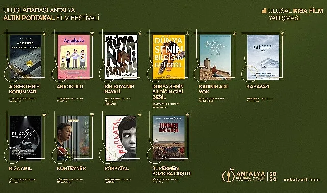 63. Altın Portakal Ulusal Kısa Film Yarışması Adayları Duyuruldu
