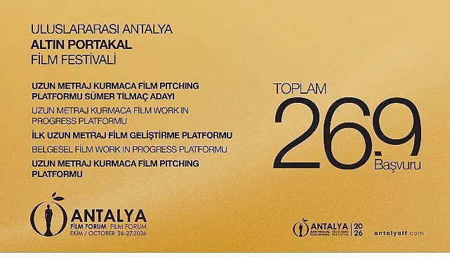 Altın Portakal Film Forum'a Rekor Başvuru: 269 Proje Yarışacak