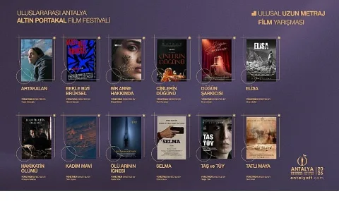 Antalya Altın Portakal'da Ulusal Uzun Metraj Film Yarışması Finalistleri Açıklandı