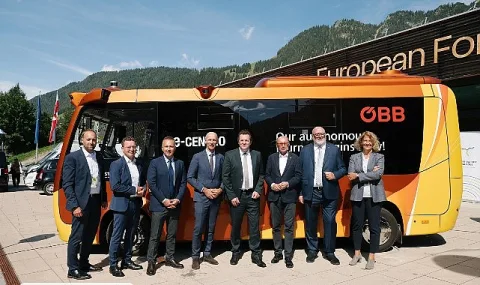 Avusturya'da Bir İlk: ÖBB, Alpbach'ta Otonom Otokar e-Centro'yu Devreye Aldı