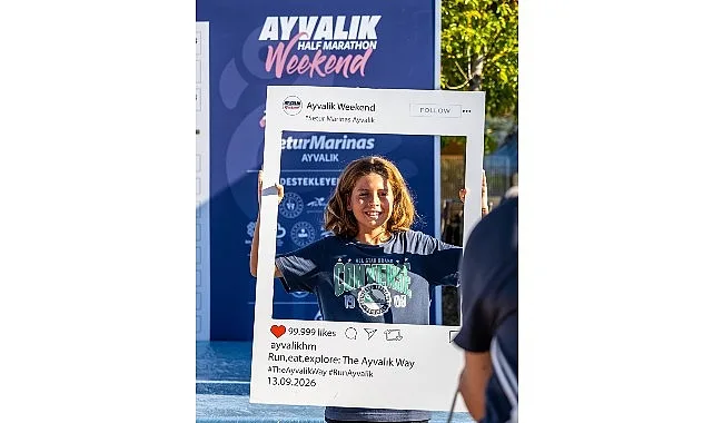 Ayvalık Kurtuluş Yarı Maratonu'na Çocuk Koşusuyla Yeni Bir Soluk