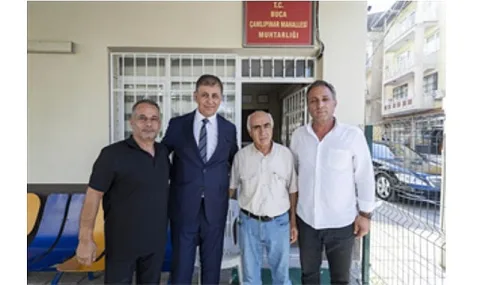 Başkan Tugay Buca'da Vatandaş Taleplerini Yerinde Dinledi
