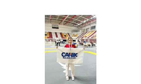 Canik Belediyesporlu Asiye Nur Bilgin Taekwondo Türkiye Şampiyonası Finalinde