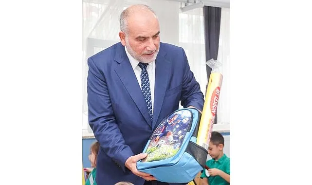 Canik'te İlkokul 1. Sınıflara Eğitim Desteği: Çanta ve Kırtasiye Seti Hediyesi