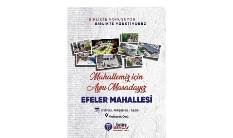 Didim Belediyesi'nden Yeni Dönem Halk Buluşmaları: İlk Durak Efeler