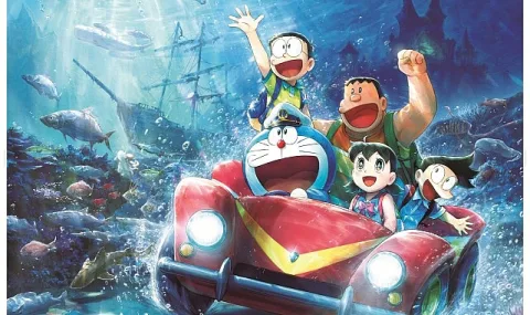 Doraemon: Yeni Nobita ve Şeytanların Denizaltı Kalesi ile 45 Yıllık Macera Sürüyor