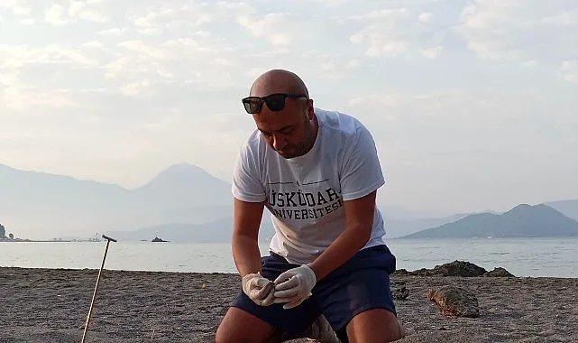 Fethiye Kumsallarında Caretta Caretta Yuvaları Üsküdar Üniversitesi Desteğiyle Korunuyor