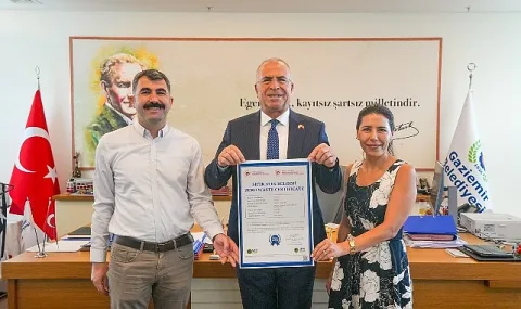 Gaziemir Belediyesi'ne Çevre Bakanlığı'ndan Sıfır Atık Belgesi