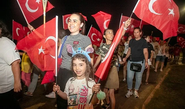 Güzelbahçe'de 30 Ağustos Zafer Bayramı'nın 104. Yıl Dönümü Coşkusu