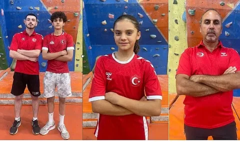 İnegöllü Spor Tırmanışçıları Avrupa ve Balkan Şampiyonalarında Türkiye'yi Temsil Edecek