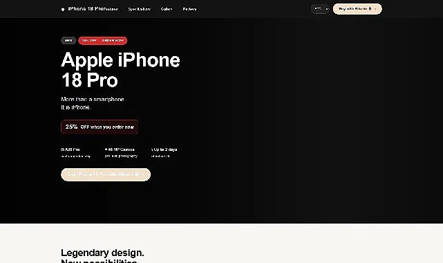 iPhone 18 Satış Sürecinde Siber Dolandırıcılar Aktif: Kaspersky Uyardı