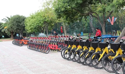 İstanbul'da Yeni Paylaşımlı Elektrikli Bisiklet Modeli Devreye Alındı