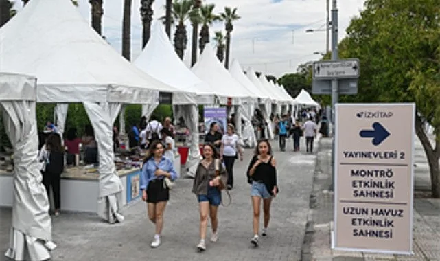 İZKİTAP 8. İzmir Kitap Fuarı Kültürpark'ta Yoğun İlgi Görüyor