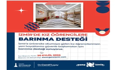 İzmir Büyükşehir Belediyesi'nden Öğrenci Yurdu Ücretine Zam Yok
