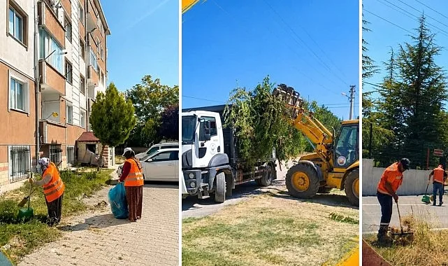 Kahramankazan Belediyesi Ekipleri İlçe Genelinde Çevre Temizliğini Sürdürüyor