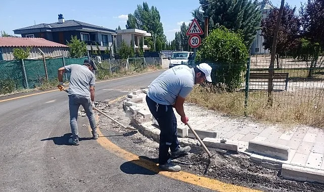 Kahramankazan Belediyesi İlçe Genelindeki Bakım Çalışmalarını Sürdürüyor