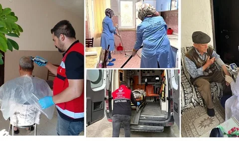 Kahramankazan'da Evde Destek Hizmetleri Aralıksız Sürüyor