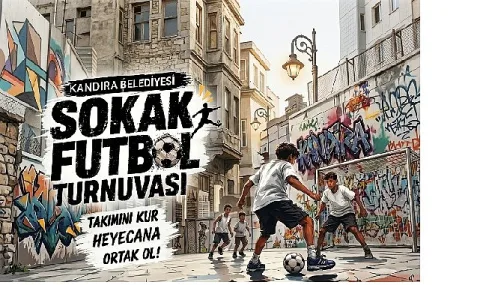 Kandıra Belediyesi'nden Gençlere Özel Sokak Futbol Turnuvası Başlıyor