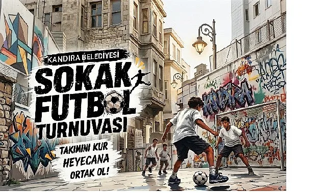 Kandıra Belediyesi'nden Gençlere Özel Sokak Futbol Turnuvası Başlıyor